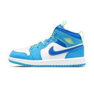 Jordan Kids Blue and White Sneakers